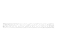 Rayher Ruban dentelle Lorena galon coton frisé 1cm carte 3m blanc, 55518102 | Rayher Ruban dentelle Lorena, galon en coton frisé, épaisseur 1cm carte 3m, blanc, pour décoration, 55518102