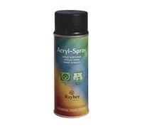 Rayher Spray peinture acrylique mat, anthracite, 200ml, DIN EN71-3, base aqueuse, séchage rapide, multiples surfaces, intérieur, extérieur, décoration, rénovation-34145572