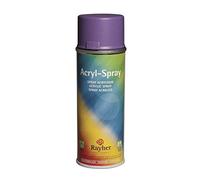 Rayher Spray peinture acrylique mat, mauve, 200ml, DIN EN71-3, base aqueuse, séchage rapide, multiples surfaces, intérieur, extérieur, décoration, rénovation-34145274, 0,55 x 0,55 x 1,7 cm