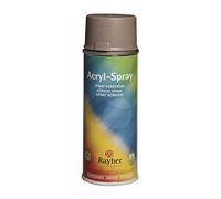 Rayher Spray peinture acrylique mat, taupe,200 ml, DIN EN71-3, base aqueuse, séchage rapide, multiples surfaces, intérieur, extérieur, décoration, rénovation-34145509