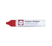 Rayher stylo de colle à papier flacon 30g transparente au séchage blanc, 3339600