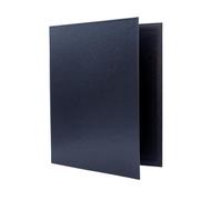 Raylu Paper - Classeur à 2 anneaux en D, classeur A4 avec anneaux pour ranger des documents, format A4 de 33,5 cm de haut x 26 cm de large (noir, dos 40 mm)