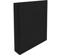 Raylu Paper - Classeur A4 avec 4 Anneaux en D de 40 mm, Classeur A4 Rigide pour le Rangement de Documents, Format A4 33,5 cm de Haut par 26 cm de Large et un Dos de 6 cm d'Épaisseur (Noir)