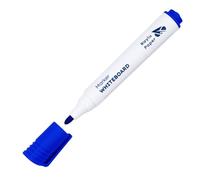 RAYLU PAPER Feutre Effaçable pour Tableau Blanc Bleu, Feutre Tableau Blanc à Pointe Ronde de 3 mm, Effaçable à Sec, Non Toxique, pour Tableau Magnétique (Bleu, 1 unité)