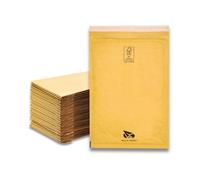 Raylu Paper - Lot de 50 Enveloppes Bulles Kraft, Enveloppes Matelassées avec Fermeture Auto-Adhésive, Pochette Envoi Colis Recyclable pour Documents et Lettres (220 x 330 mm)
