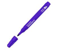 Raylu Paper Marqueur Permanent 2 mm, Feutre Indélébile Résistant à l’Eau, Séchage Rapide et Longue Durée pour Papier, Plastique, Métal et Textile(1, violet)
