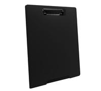 Raylu Paper - Porte Bloc A4 avec Pince Résistante et Couverture, Presse Papier Idéal pour la Prise de Notes ou Signer des Documents, Utile pour le Bureau, Design Élégant et Résistant (Noir)