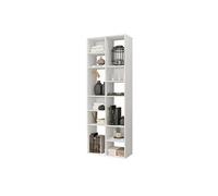 Rayonnage Blanc 12 Niches Horizontal ou Vertical L 67.9 H 176.4 P 29.8 cm - L 67.9 x l 29.8 x H 176.4 cm