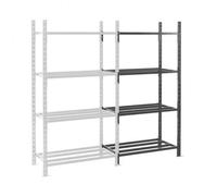 Rayonnage Charges lourdes Kit Suivant 4 étagères tubes 2000x1010x1000 mm Fliplus
