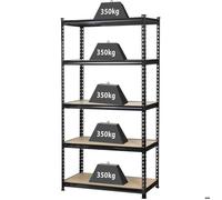 Rayonnage lourd 350 kg TOOLCRAFT 1530556 métal, MDF