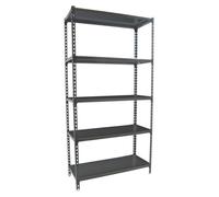 Rayonnage lourd Simonrack SIMONCLICK MEGAPLUS 5 8425437098741 anthracite, argent 120,0 x 30,0 x 200,0 cm