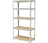Rayonnage lourd TOOLCRAFT 2265279 265 kg (l x H x P) 90 x 1.8 x 45 cm métal, MDF