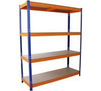 Rayonnage Monster Racking S-Rax pour charges lourdes, rayonnage de stockage, rayonnage de garage, rayonnage en acier, rayonnage industriel, rayonnage d'atelier, rayonnage à emboîter, rayonnage métalli