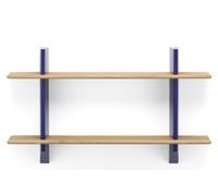 Rayonnage Mural étagère murale Vitra Chêne naturel massif - Preuve Bleu Marcoule - 4055737138423