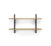 Vitra Rayonnage Mural Etagère Noir Profond/Chêne