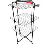 Rayonnages en hauteur de 3 mètres | Noir | Portée de 30 mètres | Polyvalents | Faciles à déplacer | Roues pivotantes | Supports de pieds