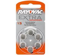 Rayovac 49589 Pile Bouton Zinc-air pour appareils auditifs, 1,4 V