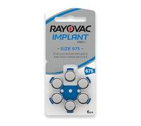 Rayovac 675 IMPLANT PRO+ Hearing Aid Battery - 1x Blister