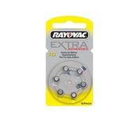 Rayovac Acoustic Special 10 - 6 piles auditives PR70 - Zinc Air