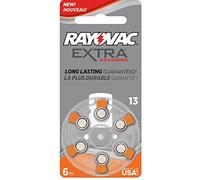 - Rayovac Extra 312 60 Piles pour appareils auditifs sans Mercure Marron