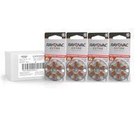 Rayovac Extra Advanced Lot de 80 Piles pour appareils auditifs sans Mercure Taille 312