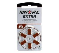 Rayovac – Piles auditives 312 / PR41 – Extra – 60 pièces