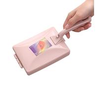 Raypontia Brosse de nettoyage pour tapis - Brosse à récurer les tapis | Double rouleau - Brosse à poils d'animaux de compagnie - Brosse à balayette avec long manche - Brosse à vêtements pour démêle