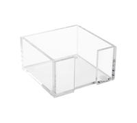 Raypontia Porte-Notes Adhésifs | Organisateur De Rangement En Acrylique Transparent Portable | Support D'Organisation Pour Notes Adhésives,Pour Bureau Maison Chambre Salle De ole Dortoir