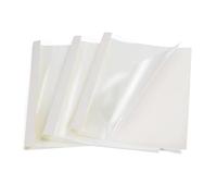 RAYSON Couvertures de Reliure Thermique, A4, Capacité de Reliure de 35 Feuilles, 4 mm, Blanc, Paquet de 25