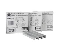 RAYSON Staples-6810-3-US Agrafes robustes 23/6, 23/8, 23/10 agrafes améliorées, lot de 3 boîtes, 3000 agrafes