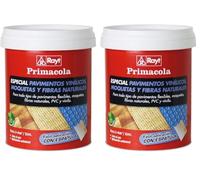 Rayt 555-09 Primacola C-15 Adhésif acrylique spécial pour sols en PVC, sols vinyliques, moquettes, revêtements textiles et fibres naturelles. Application facile avec spatule, 1 kg. (Lot de 2)