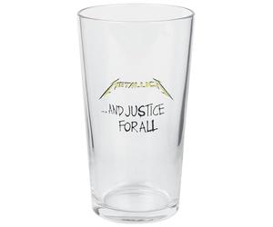 Razamataz Metallica Verre à bière Beer Glass et Justice pour toutes les pintes 570 ml