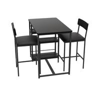 RBFGYIOP Table console à 3 étages en bois massif et acier inoxydable pour économiser de l'espace - Table d'appoint étroite pliable pour cuisine, salon, couloir