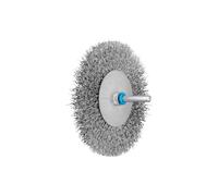 RBU 10010/6 Brosse plate sur tige 100 mm inox 0,30 Ø6 mm 43109003