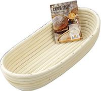 RBV Birkmann 208988 Banneton Allongé Petit Modèle Rotin Beige 28 x 13 x 8 cm