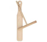 RBV Birkmann 330603 Set composé d'un Rouleau à crêpes et d'une spatule en Bois de hêtre