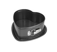 Moule coeur à fond amovible - BIRKMANN - EASY BAKING - Acier carbone - Anti adhésif - 26,5 x 25 x 9 cm