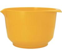 RBV Birkmann, Colour Bowls 709621 Bol mélangeur et de service, jaune coucher de soleil, 11 × 14,5 × 8,5 cm - 0,5 l, PET recyclable, résistant aux rayures, passe au lave-vaisselle et au micro-ondes