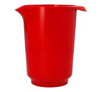 RBV Birkmann, Colour Bowls 709911 Bol mélangeur et de service, rouge cerise, 12,5 × 16,5 × 18,5 cm - 1,5 l, PET recyclable, résistant aux rayures, passe au lave-vaisselle et au micro-ondes