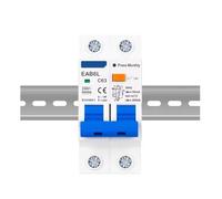 RCBO Protecteur de fuite MCB 2P AC230V, disjoncteur de courant RCBO | Protection contre les courts-circuits et les surcharges Disjoncteur de courant RCCB RCD(63A)
