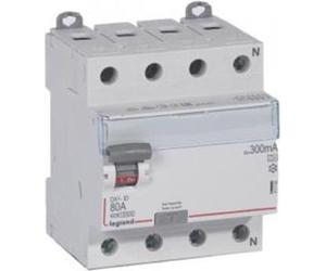 RCD 4P 80A 0,3A type A P304 DX3 411782