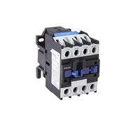 RCGKNNMUZ Contacteur CA CJX2 LC1 tripolaire, Tension de Bobine NO 380 V, 220 V, 110 V, 36 V, 24 V, 50/60 Hz, monté 3P + 1NO, normalement Ouvert, 1 pièce(CJX2-5011 220V)