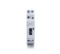 RCGKNNMUZ Contacteur modulaire Domestique AC HCH8s-25M 2P 20A 220V DIN Rail avec Interrupteur de Commande Manuel 2NO 1NO 1NC ou 2NC 1 pièce(2P 25M 2NO DC24V)