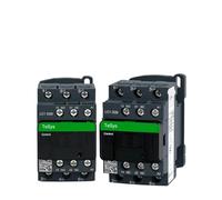 RCGKNNMUZ Contacteur tripolaire 220 V CA, 3 Phases, 50/60 Hz, LC1D25, LC1D32, LC1D38, Tension de Bobine 24 V, 110 V, 220 V, 380 V, 1 pièce(LC1D38A,110V)