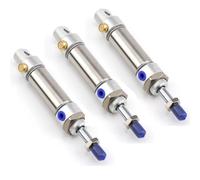 RCGKNNMUZ Mini Cylindre à Simple Effet en Acier Inoxydable, éjection par Ressort, 25 x 25/50/75/100/125/150/175/200(Mta25x75)