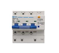 RCGKNNMUZ Protecteur de Fuite triphasé AC400V, Protection Contre Les surcharges et Les Courts-Circuits, Interrupteur de disjoncteur 3P + N 80A 100A 125A, DZ47LE-125(100a)