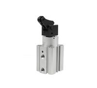 RCGKNNMUZ Vérin pneumatique TWQ32/40/50X10/15/20/25/30-SK, vérin de Blocage à Levier et Galet TWQ-B(Twq50x20sk)