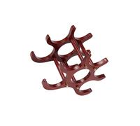 RCGOFOLLOW Présentoir à vin en bois pour comptoir, structure artistique et créative, embellissant la décoration de la cuisine et servant également de