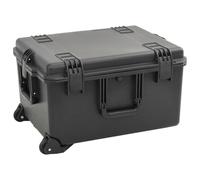 RCODSSK Mallette à outils étanche comme chariot à outils robuste avec inserts en mousse et mallette rigide noire pour une protection optimale du transport, Noir , 62.5 x 49.5 x 37 cm, Compact