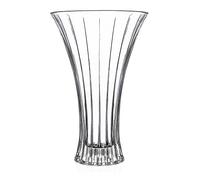 RCR 25749020006 Timless Luxion Crystal Vase à Fleurs, Vase Décoratif en Cristal, Transparent, Vase de Bouquet de Fleurs pour Décoration d'Intérieur, Salon ou Centre de Table, 30.5 cm